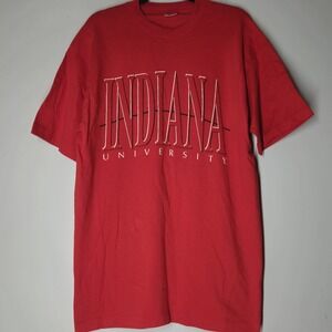 FOTL Vintage 90s Indiana University Hoosiers Mens Tee T-Shirt XL College Sports